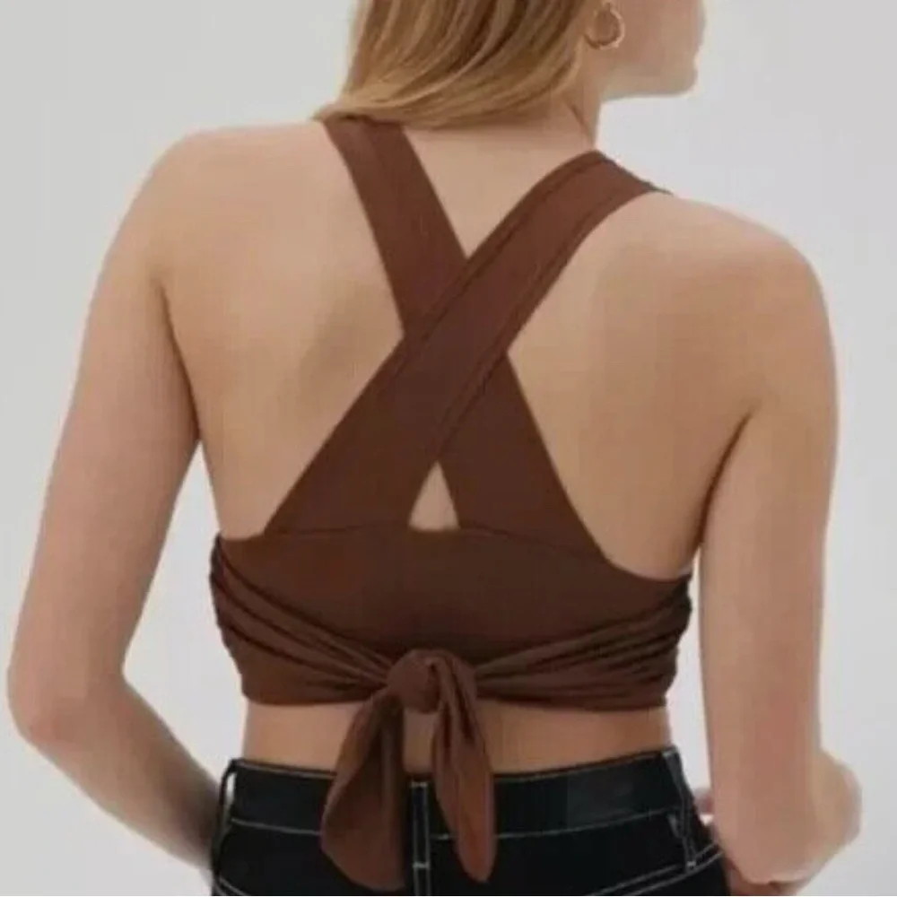 Urban Outfitters Phoenix Plunging Back-Tie Top - Picture 6 of 6
